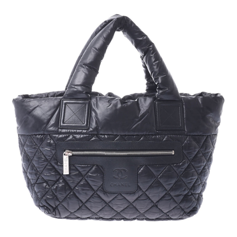 Chanel Chanel Coco Cocon Black Ladies Nylon Tote Bag A-Rank Used Sinkjo