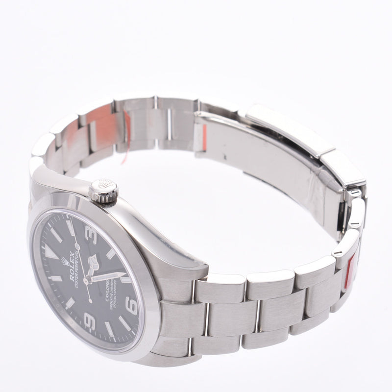 ROLEX ロレックス エクスプローラー1  EX1 214270 メンズ SS 腕時計 自動巻き 黒文字盤 新品 銀蔵