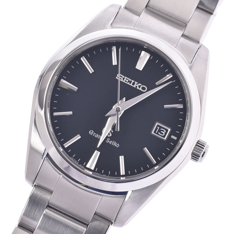 Seiko Seiko Grand Seiko SBGX061 men's SS watch Quartz Black Dial A Rank used silver warehouse