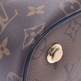 Louis Vuitton Louis Viton Monogram Reverse Vanity NV PM 2way Bag Camel / Black M45165 Women's Handbag Unused Silgrin