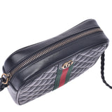 GUCCI グッチ GGマーモント ミニショルダー 黒 レディース キルティングレザー ショルダーバッグ 未使用 銀蔵