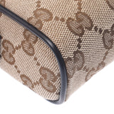 GUCCI Gucci GG Pattern Outlet West Bag Belt Bag Beige / Dark Brown 449174 Ladies GG Canvas Body Bag Unused Silgrin