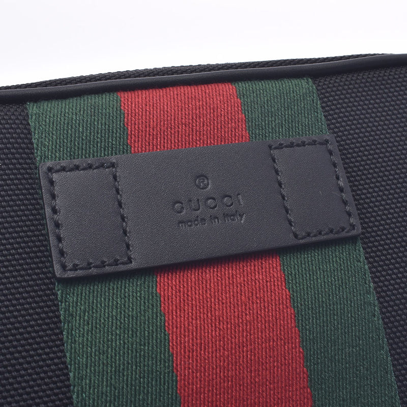 GUCCI Gucci Outlet West Bag Belt Bag Black 630919 Unisex Canvas Body Bag Unused Silgrin