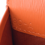 PRADA Prada Card Case Pass Case Outlet Orange 1MC026 Ladies Leather Coin Case A-Rank Used Sinkjo