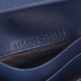Gucci Gucci GG Mermont Compact钱包蓝色466492女式牛仔布/人造珍珠两折钱包B等级使用Silgrin