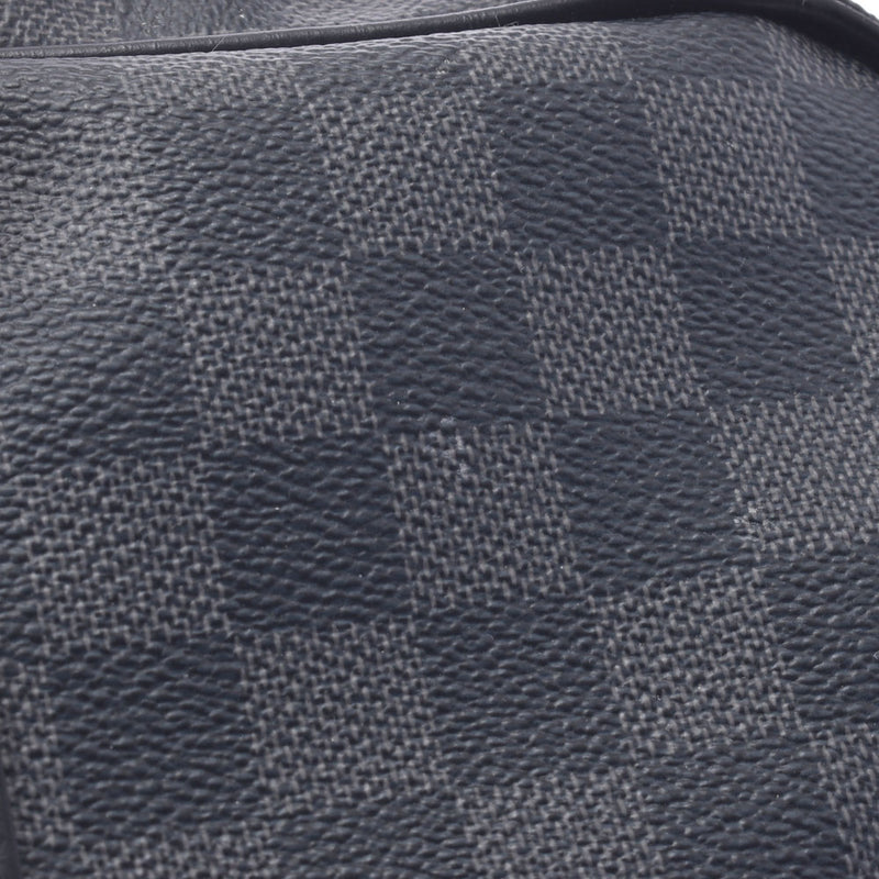 LOUIS VUITTON Louis Vuitton Damier Graphite PDV PM Briefcase Black/Gray N41478 Men's Damier Graphite Canvas Business Bag AB Rank Used Ginzo