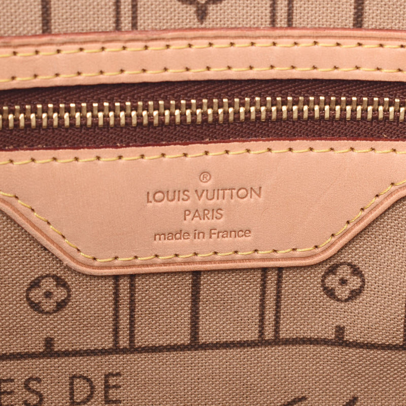 LOUIS VUITTON Ruiviton, Monogram, Neverful MM, old brown M40156, unsex, canvas, canvas, canvas, bag, AB, AB, used, silver,