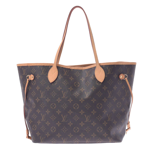 LOUIS VUITTON ルイヴィトン モノグラム ネヴァーフル MM 旧型 ブラウン M40156 ユニセックス モノグラムキャンバス トートバッグ ABランク 中古 銀蔵