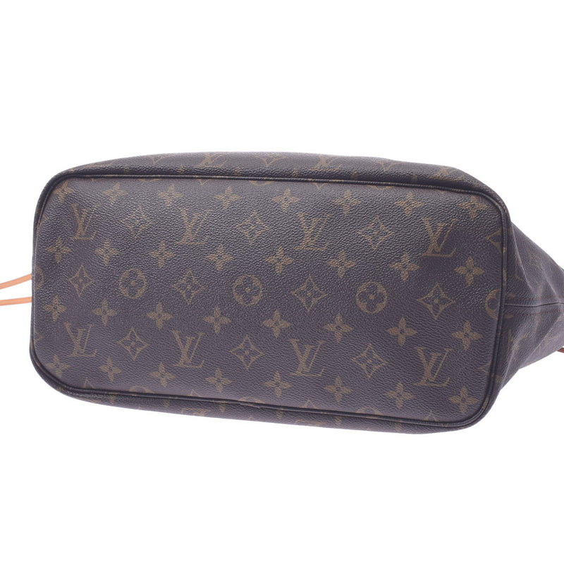 LOUIS VUITTON Ruiviton, Monogram, Neverful MM, old brown M40156, unsex, canvas, canvas, canvas, bag, AB, AB, used, silver,