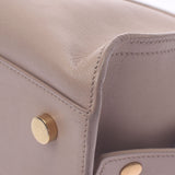 Saint Laurent Sun Laurent Baby Cabbus 2way Bag Beige Gold Bracket 400914 Women's Leather Handbag B Rank Used Sinkjo