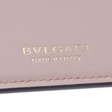 BVLGARI Bulgari Cellpenti W Flap Compact Wallet Yellow Unisex Leather Two-fold Wallets A-Rank Used Silgrin