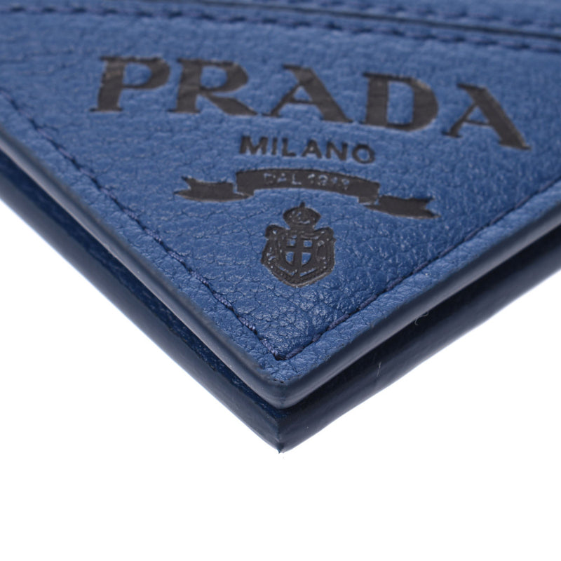 PRADA Prada Pass Case Regular Case 2MC035 Unisex Leather Card Case Unused Silgrin