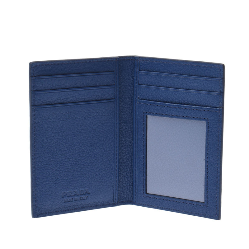 PRADA Prada Pass Case Regular Case 2MC035 Unisex Leather Card Case Unused Silgrin