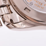 PATEK PHILIPPE パテックフィリップ ワールドタイム 裏スケ 5130/1G-011 メンズ WG 腕時計 自動巻き シルバー文字盤 Aランク 中古 銀蔵