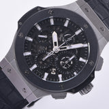 HUBLOT ウブロ ビッグバン アエロバン 311.SM.1170.GR メンズ SS/セラミック/ラバー 腕時計 自動巻き 黒文字盤 Aランク 中古 銀蔵