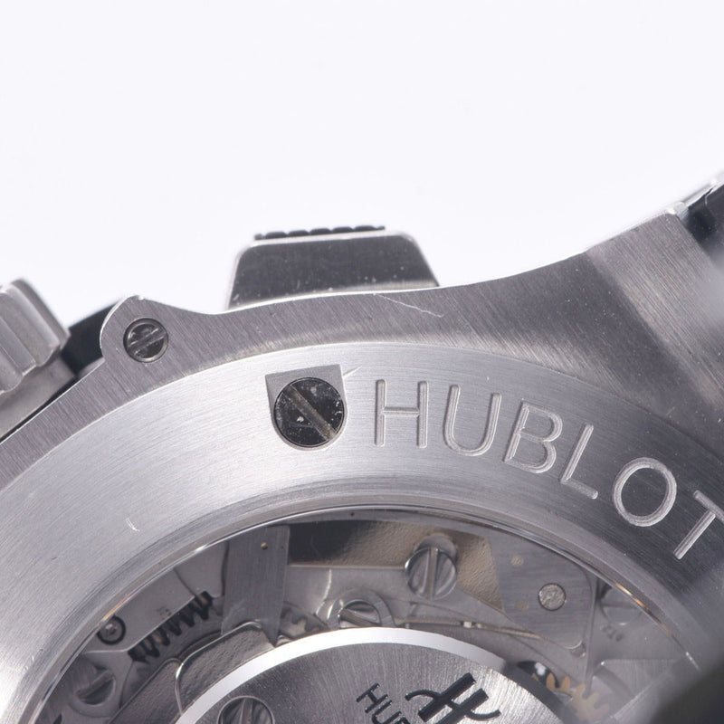 Hublot Ublo Big Band Aeroban 311.SM.SM.SM.SM.1170.GR男士SS /陶瓷/橡胶手表自动伤口黑色桌A级使用SILGRIN