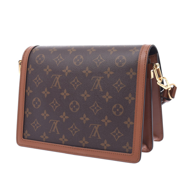 Louis Vuitton Louis Vuitton Monogram Reverse Dofine离合器包骆驼系统/棕色M44391单肩包新水池