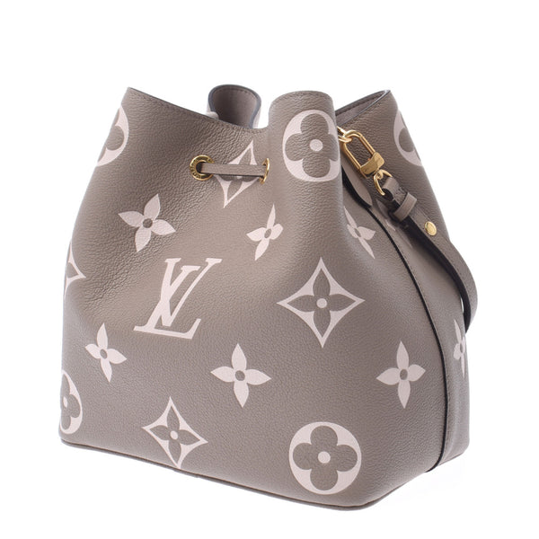 Louis Vuitton Louis Vuitton Monogram Bicolor Amprant Neonoe MM Turtrale /索赔M45555女式单肩包新Silgrin