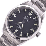 OMEGA Omega Seamaster Aqua Terra Railmaster back ske 2503.52 men's SS watch automatic winding black dial a rank used silver stock