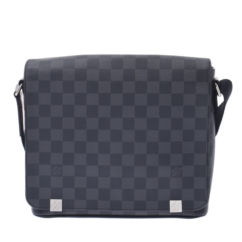 ルイヴィトングラフィット ディストリクトPM NM 14137 黒 メンズ ダミエグラフィットキャンバス ショルダーバッグ N41028 LOUIS  VUITTON 中古 – 銀蔵オンライン