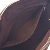 CHANEL シャネル チェーンショルダー トリプルココマーク ブラウン ゴールド金具 レディース キャビアスキン ショルダーバッグ Bランク 中古 銀蔵