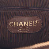 CHANEL シャネル チェーンショルダー トリプルココマーク ブラウン ゴールド金具 レディース キャビアスキン ショルダーバッグ Bランク 中古 銀蔵
