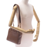 CHANEL シャネル チェーンショルダー トリプルココマーク ブラウン ゴールド金具 レディース キャビアスキン ショルダーバッグ Bランク 中古 銀蔵