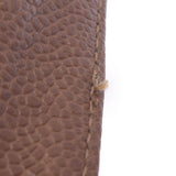 CHANEL シャネル チェーンショルダー トリプルココマーク ブラウン ゴールド金具 レディース キャビアスキン ショルダーバッグ Bランク 中古 銀蔵