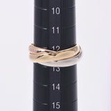 Cartier Trinity 3-color 912.5 Unisex K18 YG / WG / PG ring ring