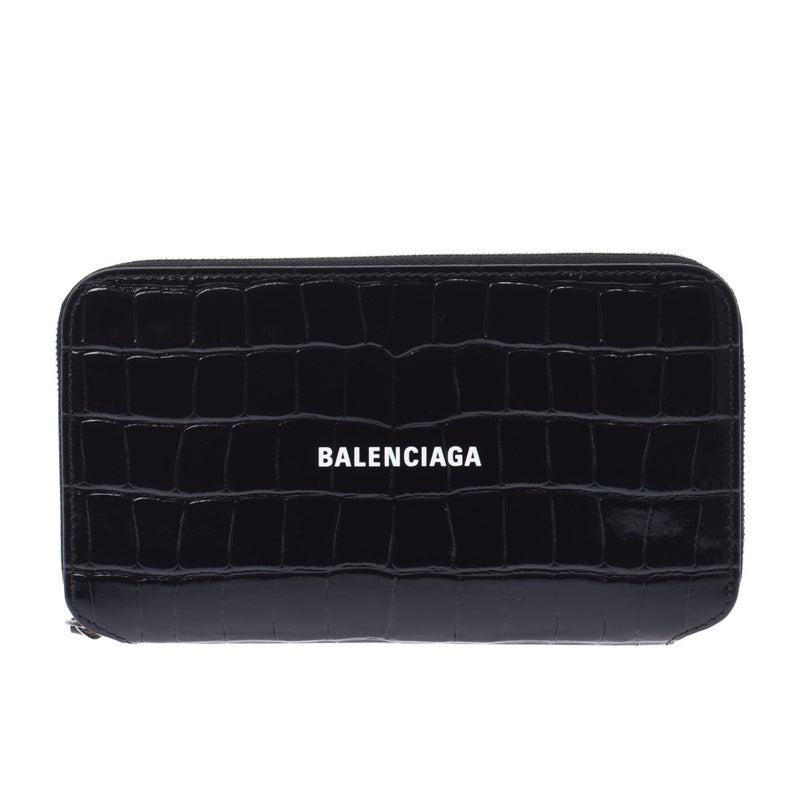 Hairyの商品一覧はこちら良品❣️BALENCIAGA❣️バレンシアガ長財布ラウンドファスナーブランド黒