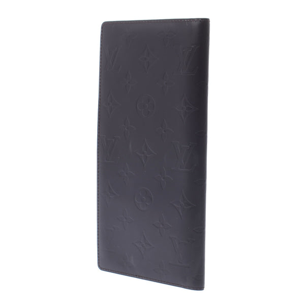 Louis Vuitton路易威登Monogram Grasse Portfoille双黑棕色M66480 Manage Grass Long Long Wallet AB排名使用Silgrin