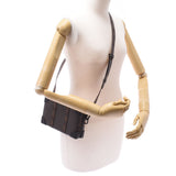 路易威登路易威登Tiga Monogram Softrunk钱包棕色M30697男女皆宜的皮革单肩包新的Sanko