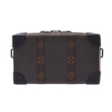 路易威登路易威登Tiga Monogram Softrunk钱包棕色M30697男女皆宜的皮革单肩包新的Sanko