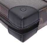 路易威登路易威登Tiga Monogram Softrunk钱包棕色M30697男女皆宜的皮革单肩包新的Sanko