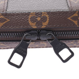 路易威登路易威登Tiga Monogram Softrunk钱包棕色M30697男女皆宜的皮革单肩包新的Sanko