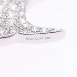 Tiffany＆Co.Tiffany Dog Motif Unisex PT950 /钻石/翡翠项链A-Rank使用Silgrin
