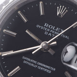 Rolex Rolex Oyster Perpetual date 69240 Ladies SS Watch automatic roll black dial