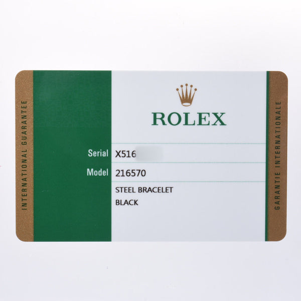 ROLEX ロレックス エクスプローラー2 EX2 216570 メンズ SS 腕時計 自動巻き 黒文字盤 Aランク 中古 銀蔵