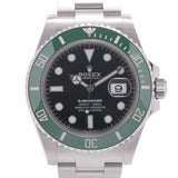 [Cash special price] ROLEX Rolex Submarina Green Bezel 126610LV Men's SS Watch Automatic Wound Black Dynased Silgrin