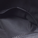 Gucci GG nylon waist bag outlet black 449182 Unisex nylon leather body bag