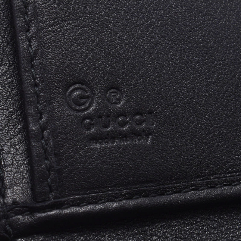 Gucci microgucci Gucci round zip Zip Wallet Black