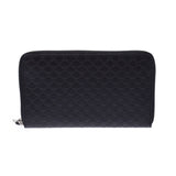 Gucci microgucci Gucci round zip Zip Wallet Black