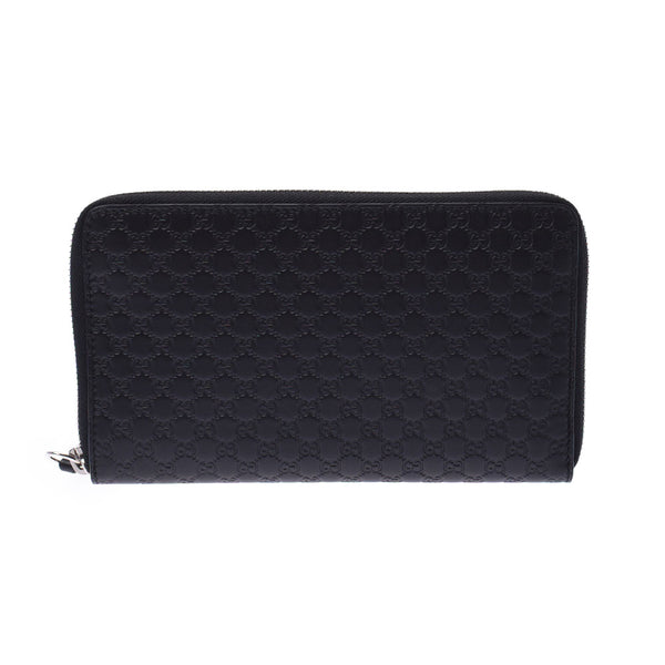 Gucci microgucci Gucci round zip Zip Wallet Black