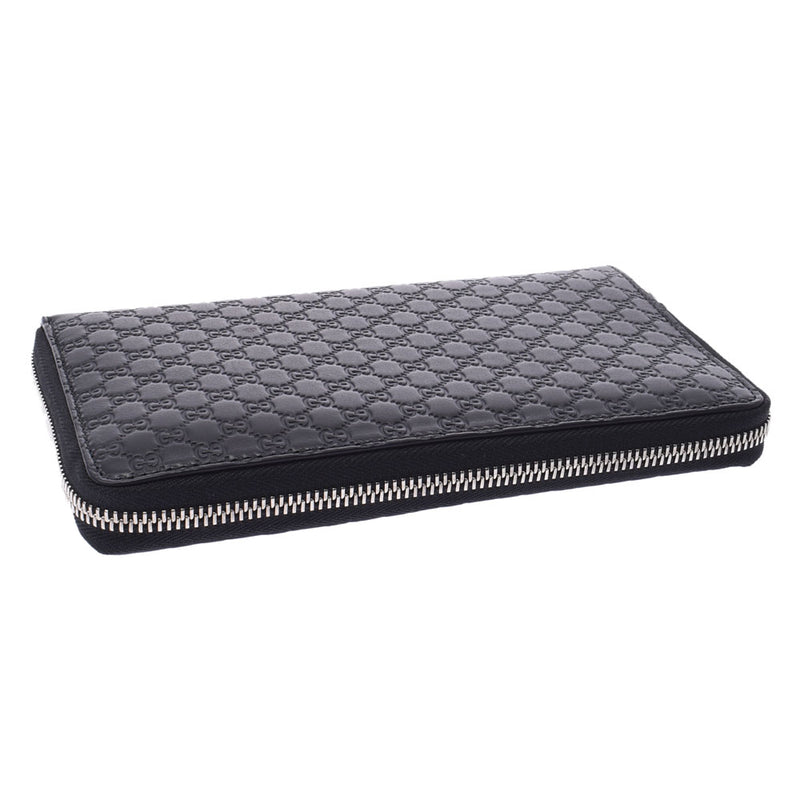 Gucci microgucci Gucci round zip Zip Wallet Black