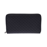 Gucci microgucci Gucci round zip Zip Wallet Black