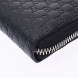 Gucci microgucci Gucci round zip Zip Wallet Black