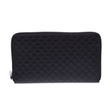 Gucci microgucci Gucci round zip Zip Wallet Black