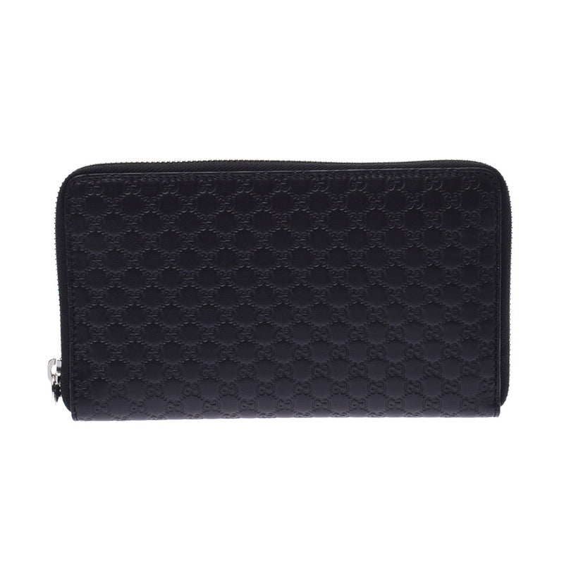 Gucci microgucci Gucci round zip Zip Wallet Black