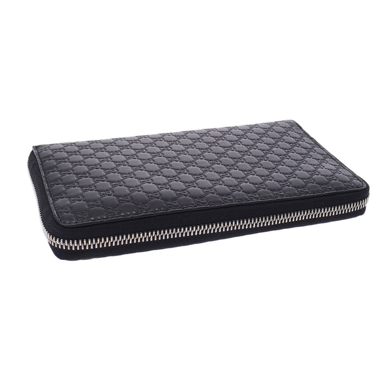 Gucci microgucci Gucci round zip Zip Wallet Black