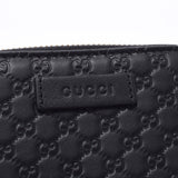 GUCCI グッチ グッチシマ コンパクトウォレット アウトレット 黒 449395 ユニセックス レザー 二つ折り財布 未使用 銀蔵